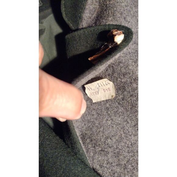 Vintage 60s Trachtenecht Tofana Thalhammer 100% Wool Blazer Antler Buttons NEW - Picture 14 of 14